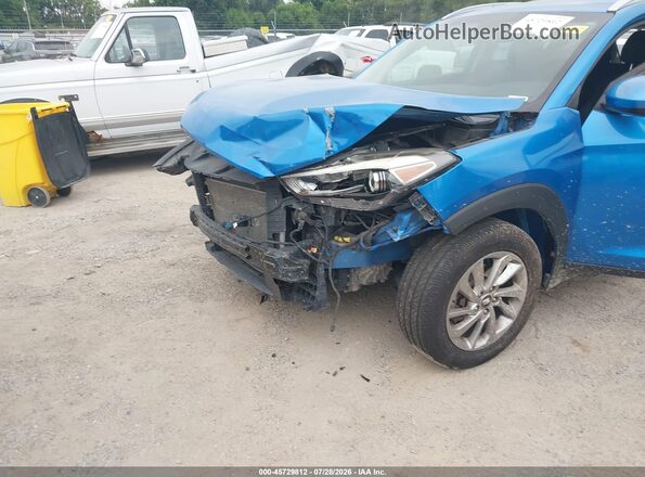 KM8J3CA48GU130119 2016 HYUNDAI TUCSON Blue Դիմացի տեսք