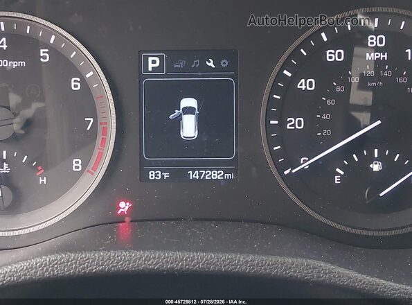 KM8J3CA48GU130119 2016 HYUNDAI TUCSON Blue 