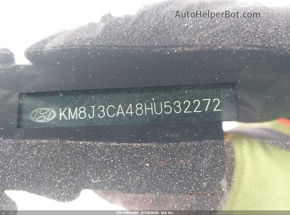 KM8J3CA48HU532272 2017 HYUNDAI TUCSON Серебряный 