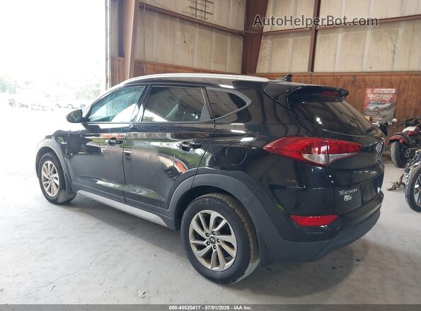KM8J3CA48JU809332 2018 HYUNDAI TUCSON Черный Задняя левая четверть