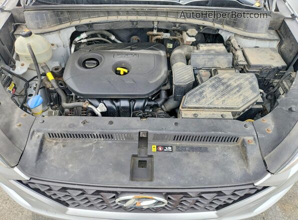 KM8J3CA48KU071839 2019 HYUNDAI TUCSON Silver უკანა სალონის ხედი