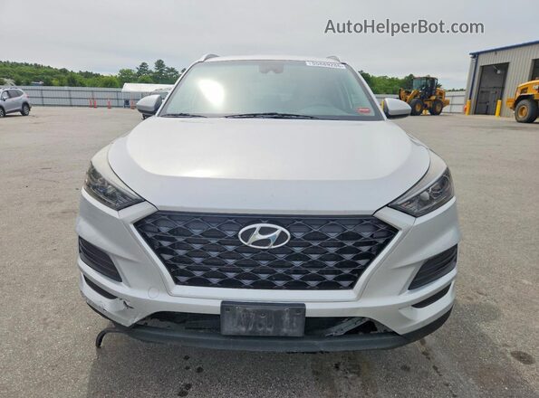KM8J3CA48KU071839 2019 HYUNDAI TUCSON Silver წინა ხედი
