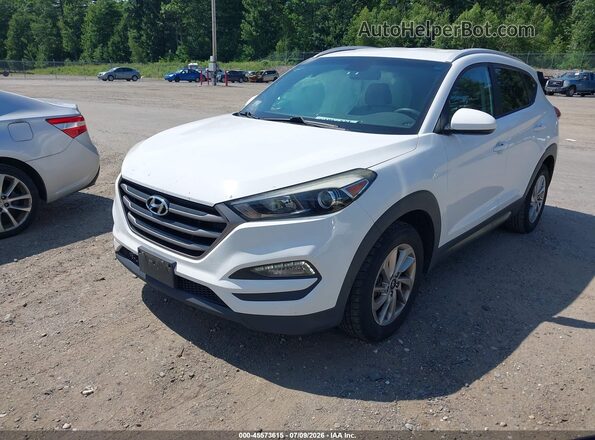 KM8J3CA49GU077138 2016 HYUNDAI TUCSON White Front left