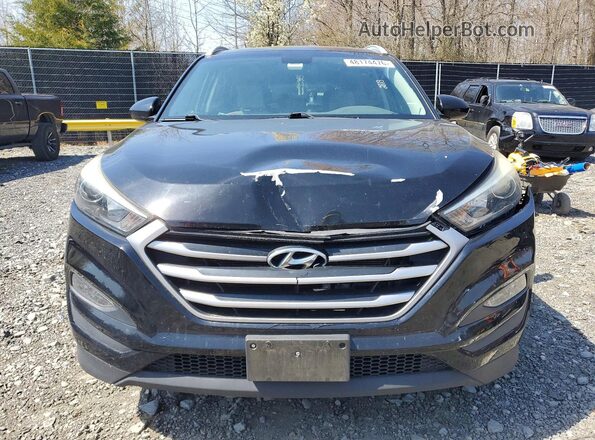 KM8J3CA49HU516050 2017 HYUNDAI TUCSON Black Front view