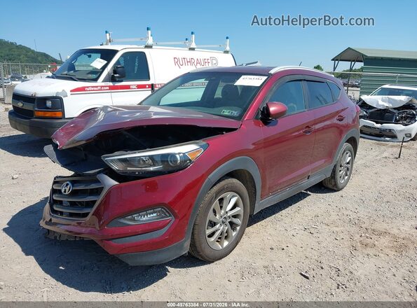KM8J3CA4XGU186952 2016 HYUNDAI TUCSON Red Przód lewy
