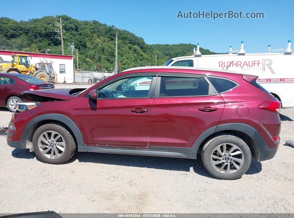 KM8J3CA4XGU186952 2016 HYUNDAI TUCSON Red Widok wnętrza 360 stopni