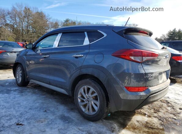 KM8J3CA4XHU313183 2017 HYUNDAI TUCSON Серебряный Задняя левая четверть