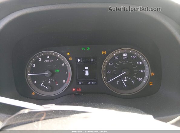 KM8J3CA4XJU618088 2018 HYUNDAI TUCSON Black უკანა სავარძლების ხედი