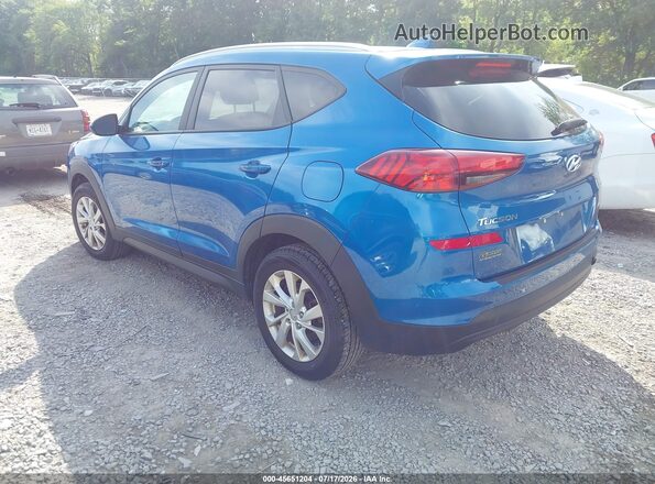 KM8J3CA4XKU077349 2019 HYUNDAI TUCSON Blue Trasero izquierdo