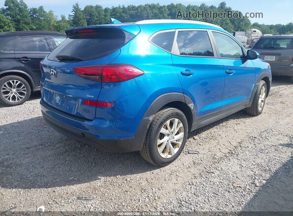 KM8J3CA4XKU077349 2019 HYUNDAI TUCSON Blue Trasero derecho