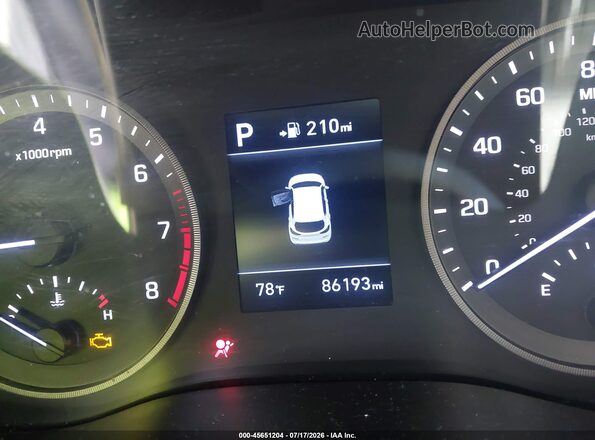 KM8J3CA4XKU077349 2019 HYUNDAI TUCSON Blue 