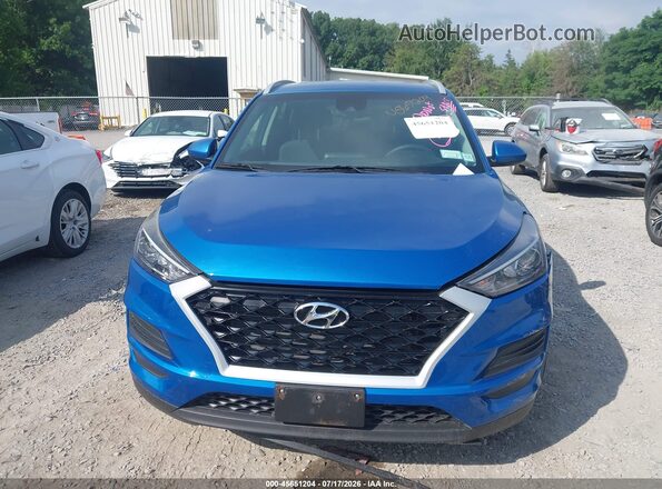 KM8J3CA4XKU077349 2019 HYUNDAI TUCSON Blue Vista del cuadro de instrumentos