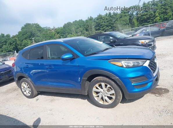 KM8J3CA4XKU077349 2019 HYUNDAI TUCSON Blue Vista interior trasera