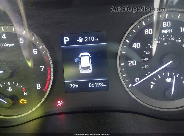 KM8J3CA4XKU077349 2019 HYUNDAI TUCSON Blue Vista de los asientos traseros