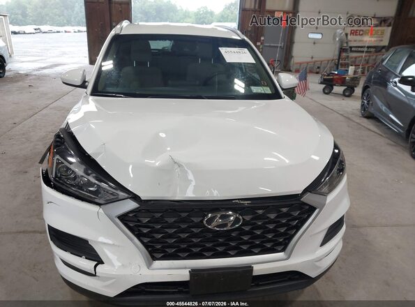 KM8J3CA4XMU293575 2021 HYUNDAI TUCSON White Widok zestawu wskaźników