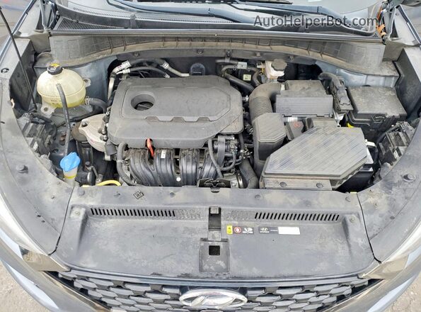 KM8J3CAL0KU008600 2019 HYUNDAI TUCSON Gray Engine compartment view