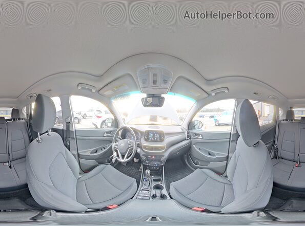 KM8J3CAL0KU008600 2019 HYUNDAI TUCSON Gray 360 interior view