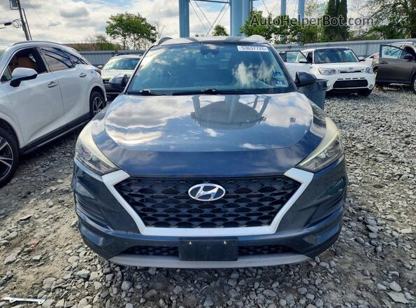 KM8J3CAL0KU030712 2019 HYUNDAI TUCSON Gray წინა ხედი