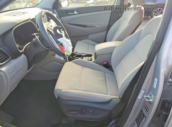 KM8J3CAL0MU350244 2021 HYUNDAI TUCSON Silver წინა სალონის ხედი