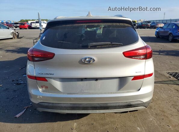 KM8J3CAL0MU350244 2021 HYUNDAI TUCSON Silver უკანა ხედი