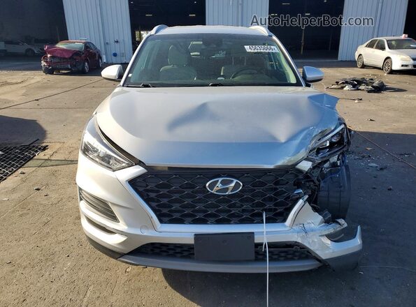 KM8J3CAL0MU350244 2021 HYUNDAI TUCSON Silver წინა ხედი