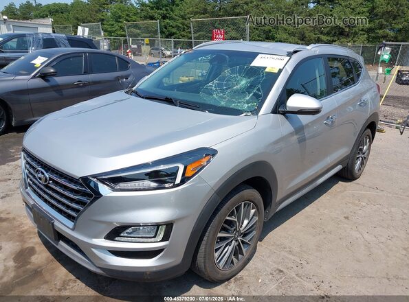 KM8J3CAL0MU377931 2021 HYUNDAI TUCSON Silver Przód lewy