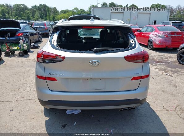 KM8J3CAL0MU377931 2021 HYUNDAI TUCSON Silver Widok z przodu