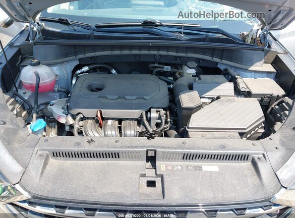KM8J3CAL0MU377931 2021 HYUNDAI TUCSON Silver Widok z tyłu