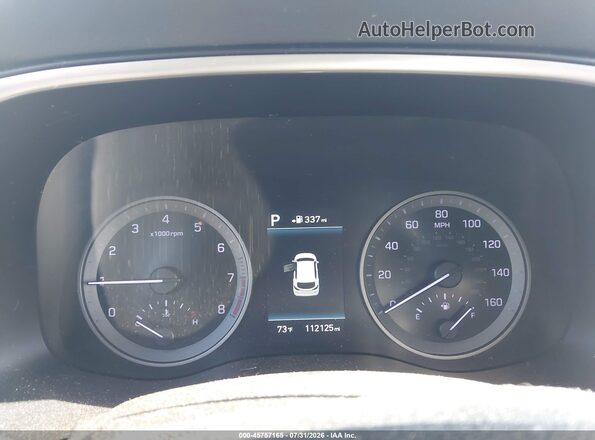 KM8J3CAL1KU071415 2019 HYUNDAI TUCSON Pewter უკანა სავარძლების ხედი