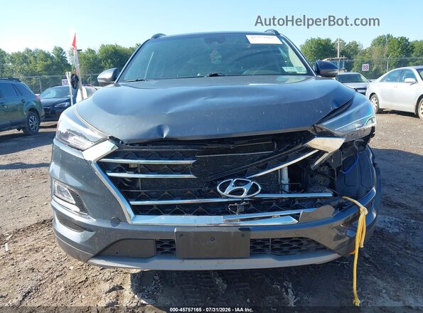 KM8J3CAL1KU071415 2019 HYUNDAI TUCSON Pewter ხელსაწყოთა პანელის ხედი