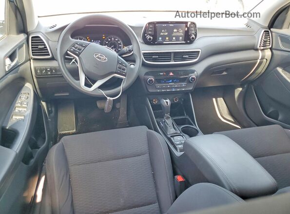KM8J3CAL1KU993313 2019 HYUNDAI TUCSON Blue Widok deski rozdzielczej