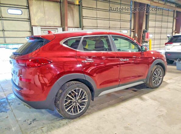 KM8J3CAL1LU246294 2020 HYUNDAI TUCSON Burgundy Rear right