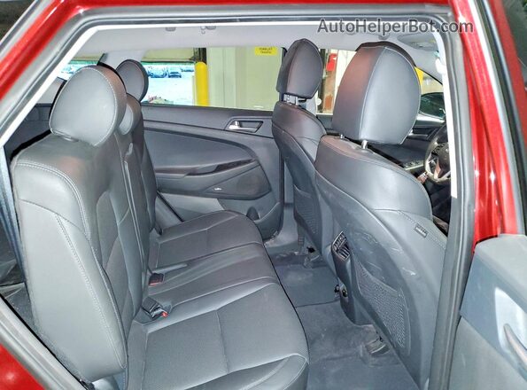 KM8J3CAL1LU246294 2020 HYUNDAI TUCSON Burgundy Rear interior view