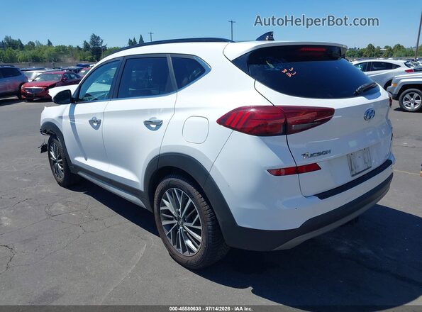 KM8J3CAL1LU248546 2020 HYUNDAI TUCSON White Rear left