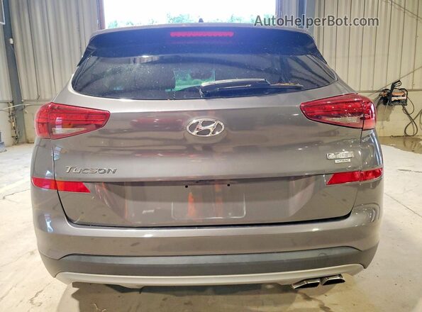 KM8J3CAL1LU257831 2020 HYUNDAI TUCSON Gray უკანა ხედი