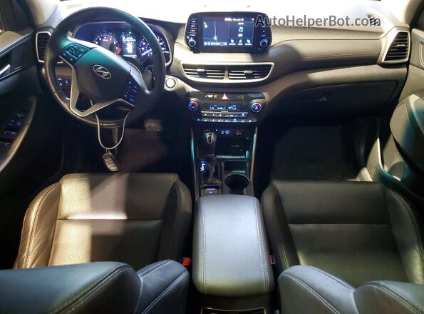 KM8J3CAL1LU257831 2020 HYUNDAI TUCSON Gray წინა პანელის ხედი
