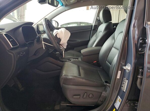KM8J3CAL1MU283864 2021 HYUNDAI TUCSON Угольный Вид салона спереди