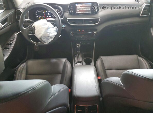 KM8J3CAL1MU283864 2021 HYUNDAI TUCSON Угольный Вид панели приборов