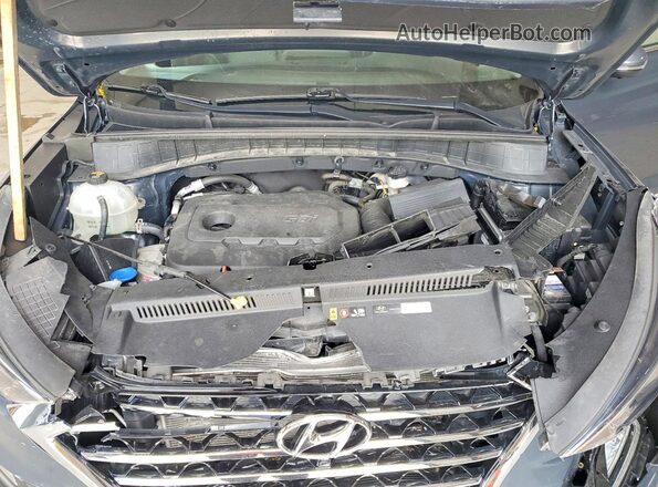 KM8J3CAL1MU283864 2021 HYUNDAI TUCSON Угольный Вид подкапотного пространства