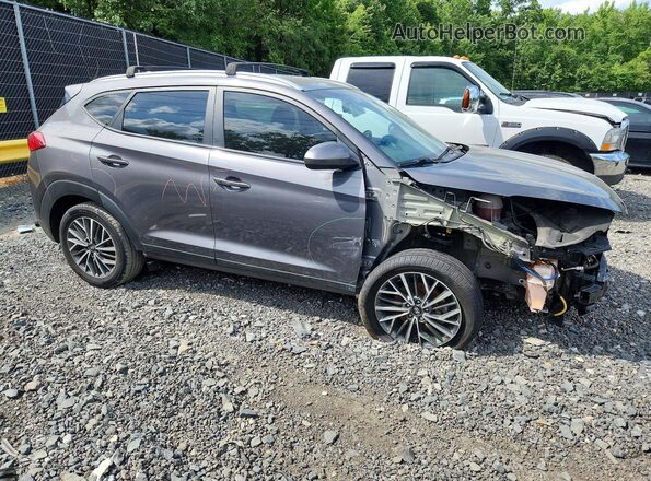 KM8J3CAL1MU326292 2021 HYUNDAI TUCSON Gray Przód prawy