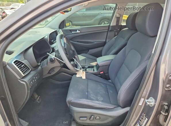 KM8J3CAL1MU326292 2021 HYUNDAI TUCSON Gray Widok wnętrza z przodu