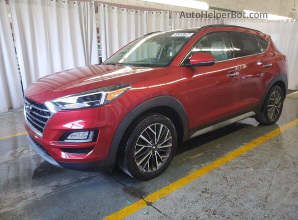 KM8J3CAL1MU356277 2021 HYUNDAI TUCSON Бордовый 