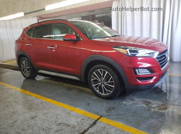 KM8J3CAL1MU356277 2021 HYUNDAI TUCSON Бордовый 