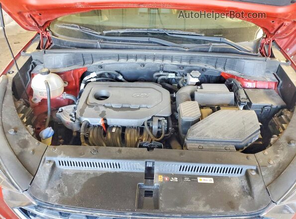 KM8J3CAL1MU356277 2021 HYUNDAI TUCSON Бордовый Вид подкапотного пространства