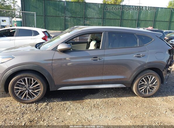 KM8J3CAL1MU371345 2021 HYUNDAI TUCSON Gray Սալոնի 360 աստիճան տեսք