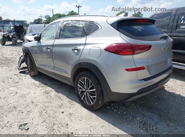 KM8J3CAL1MU375783 2021 HYUNDAI TUCSON Серебряный Задняя левая четверть