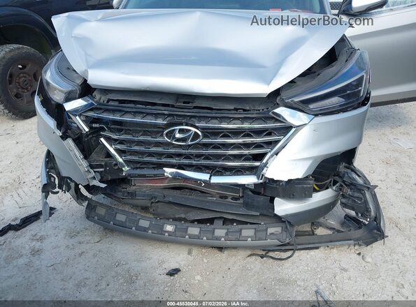 KM8J3CAL1MU375783 2021 HYUNDAI TUCSON Серебряный Вид спереди