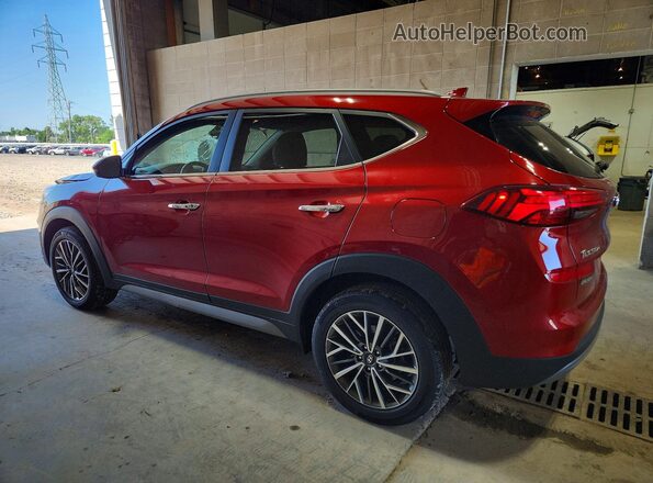 KM8J3CAL1MU392101 2021 HYUNDAI TUCSON Red Հետևի ձախ