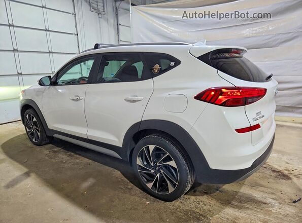 KM8J3CAL1MU404652 2021 HYUNDAI TUCSON White Tył lewy