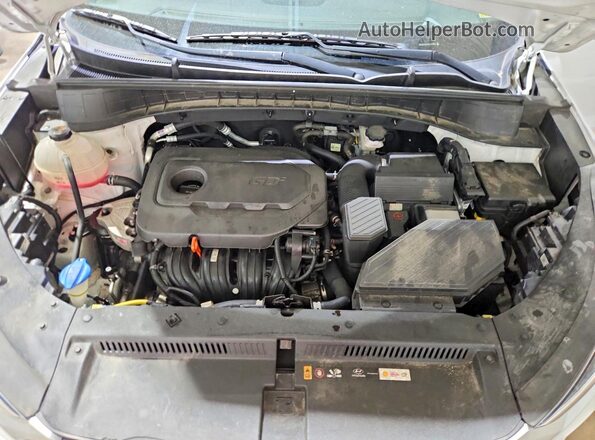 KM8J3CAL1MU404652 2021 HYUNDAI TUCSON White Widok komory silnika
